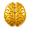 Icon: brain representing smarter creative decisions